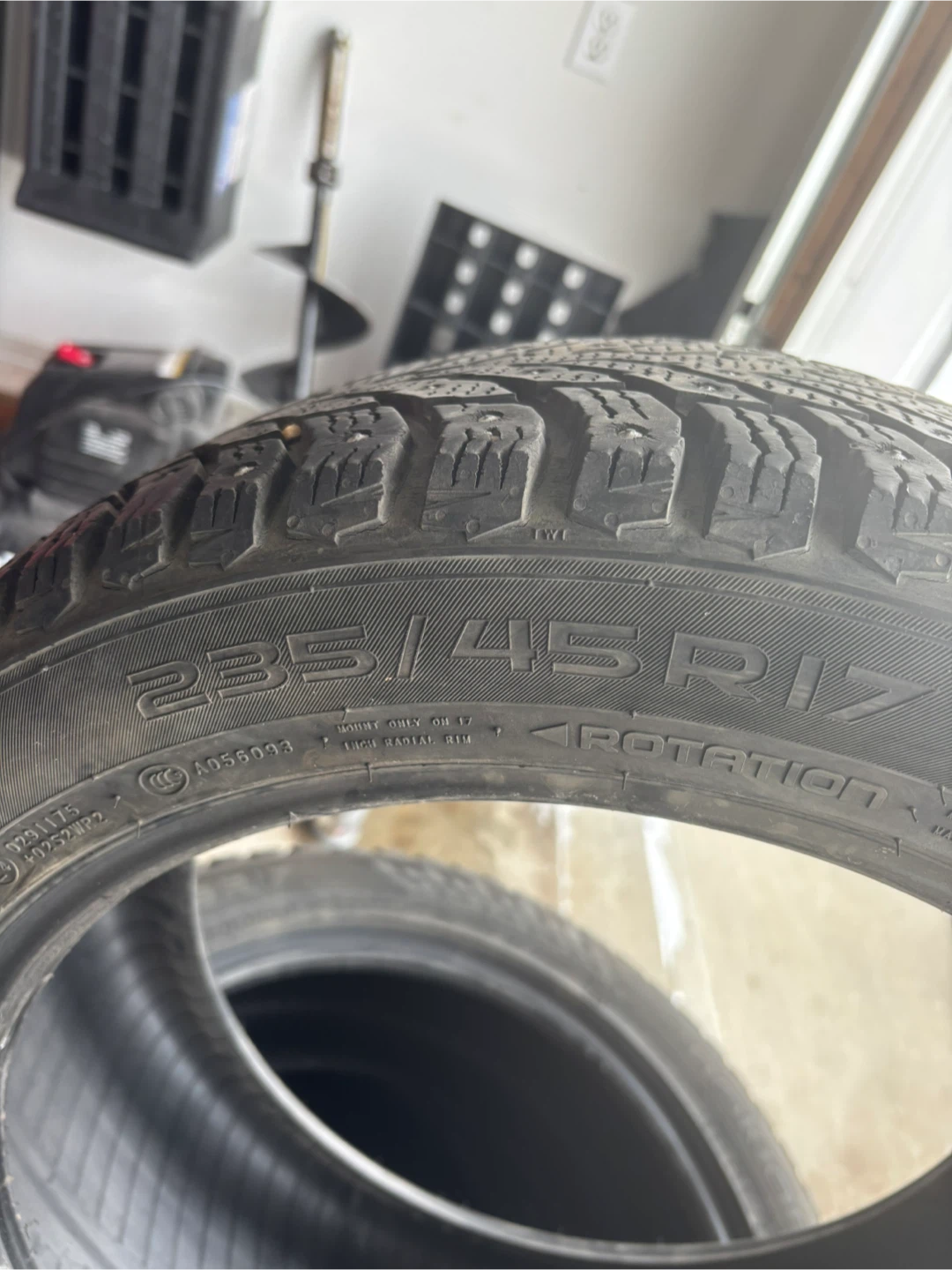 Nokian Tyres 4 Studded Winter Tires 235/45R17 - photo 2