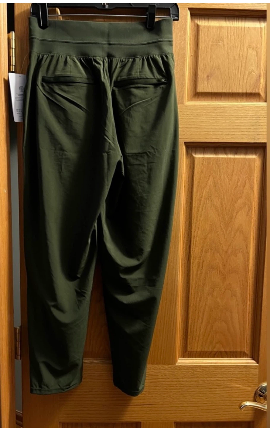 NWT Athleta Nolita Slim Tapered Crop Pant Aspen Olive Sz 10 T 🥕 - photo 3