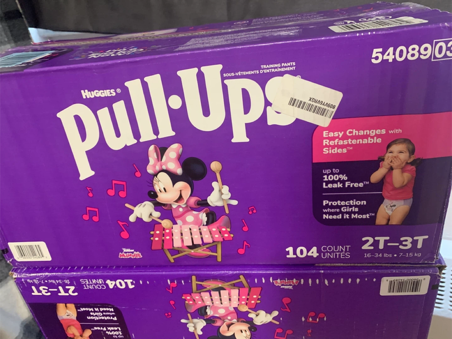 Huggies Pull-Ups Training Pants Size 2T-3T (104 Count) - photo 2