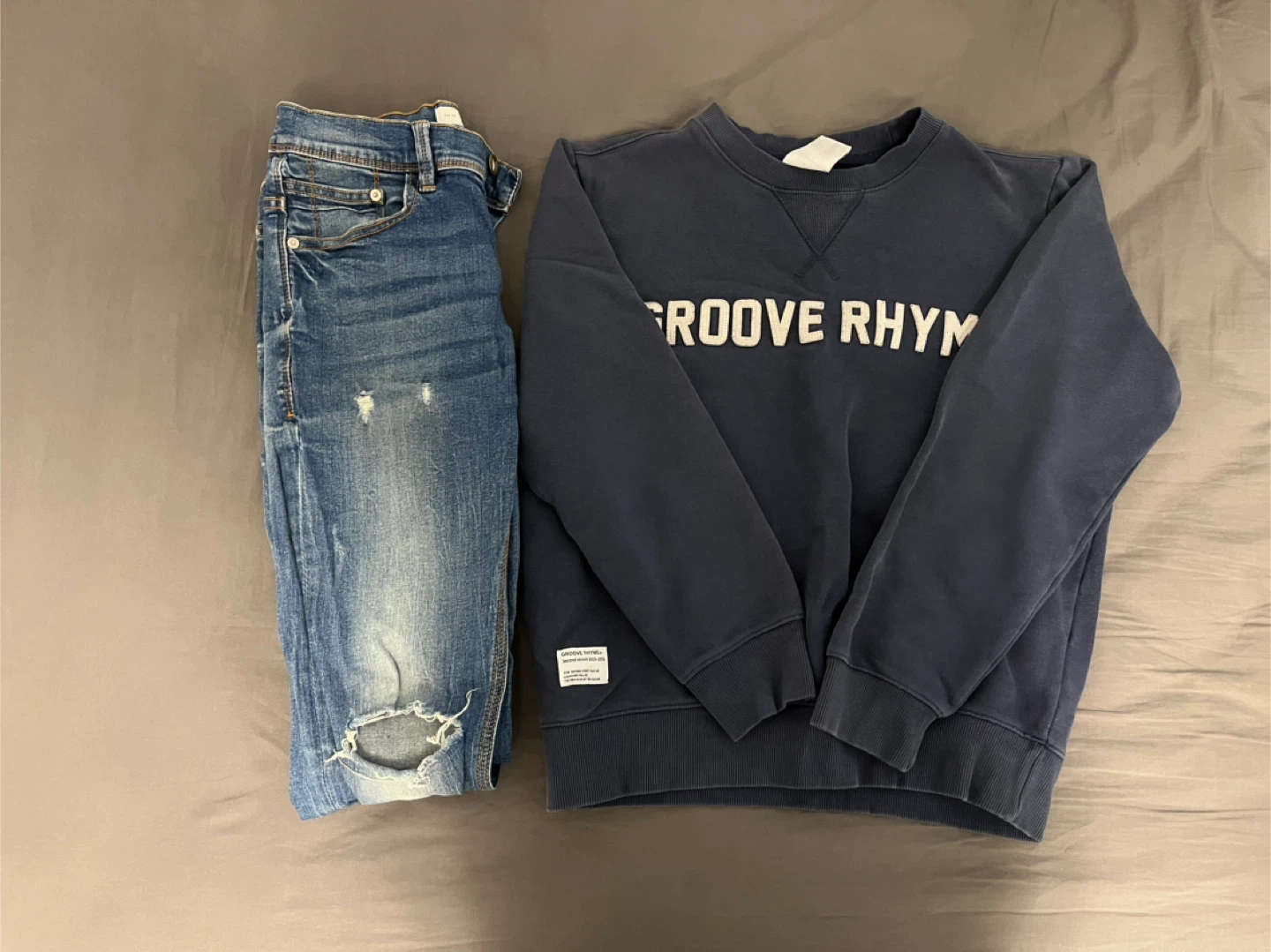 Blue Groove Rhyme Sweatshirt