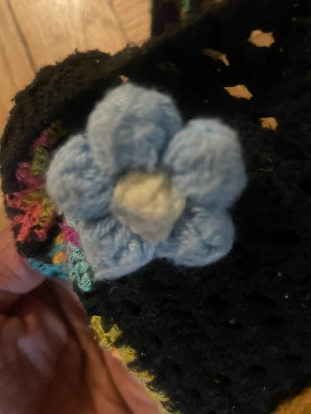 Floral bag , fuzzy bag , maps bag - photo 3
