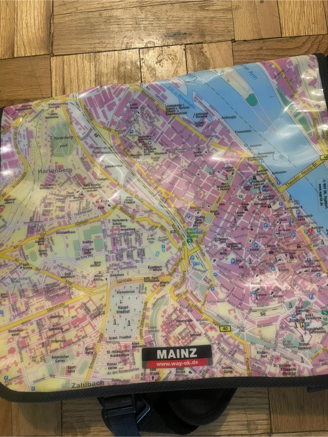Floral bag , fuzzy bag , maps bag - photo 4