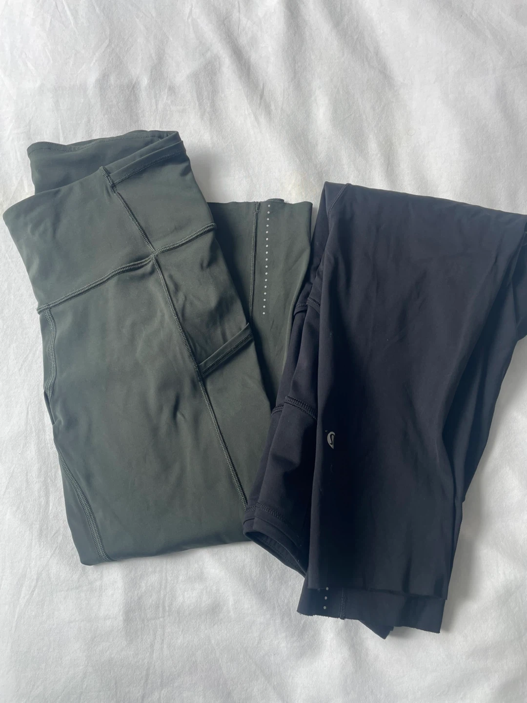 Lululemon Align Leggings - Green & Black