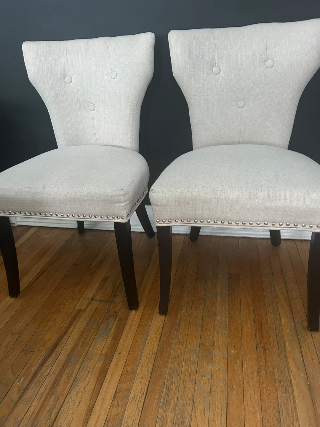 Set of 2 Upholstered Dining Chairs
