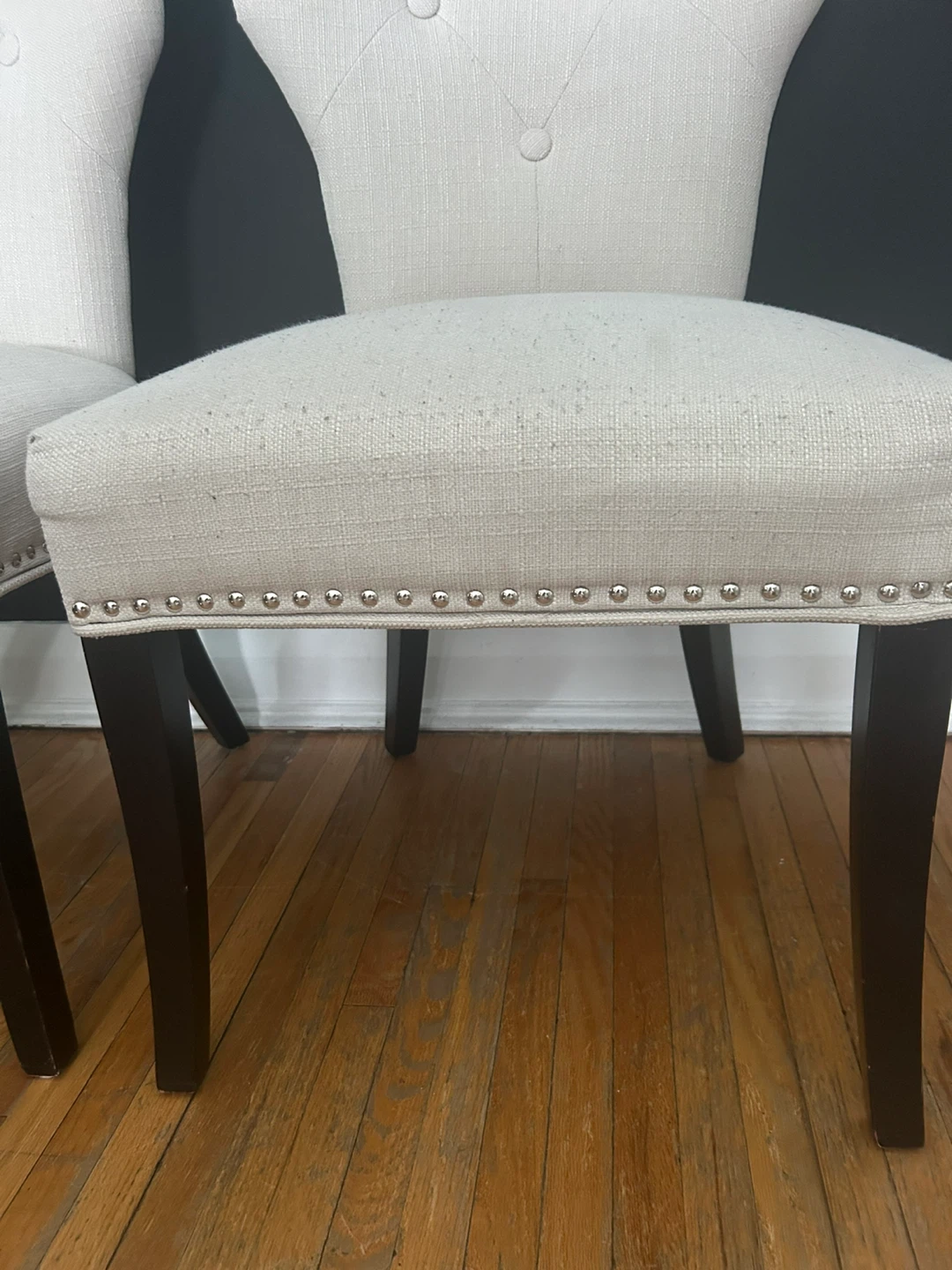 Set of 2 Upholstered Dining Chairs - photo 2