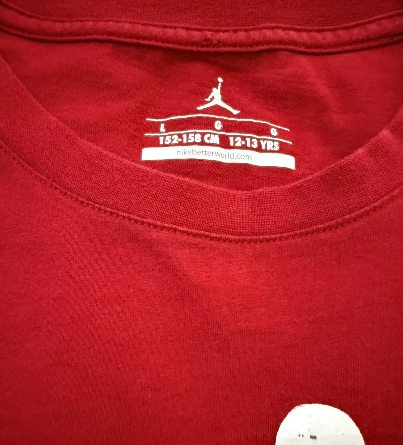 Jordan Jumpman T-Shirt Red Youth Size L (12-13 YRS) - photo 3