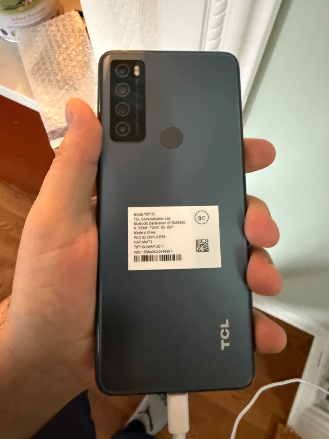 TCL Model 7671G Smartphone - photo 2