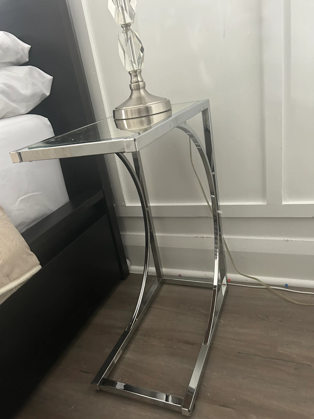 Chrome and Mirrored C-Table - photo 2