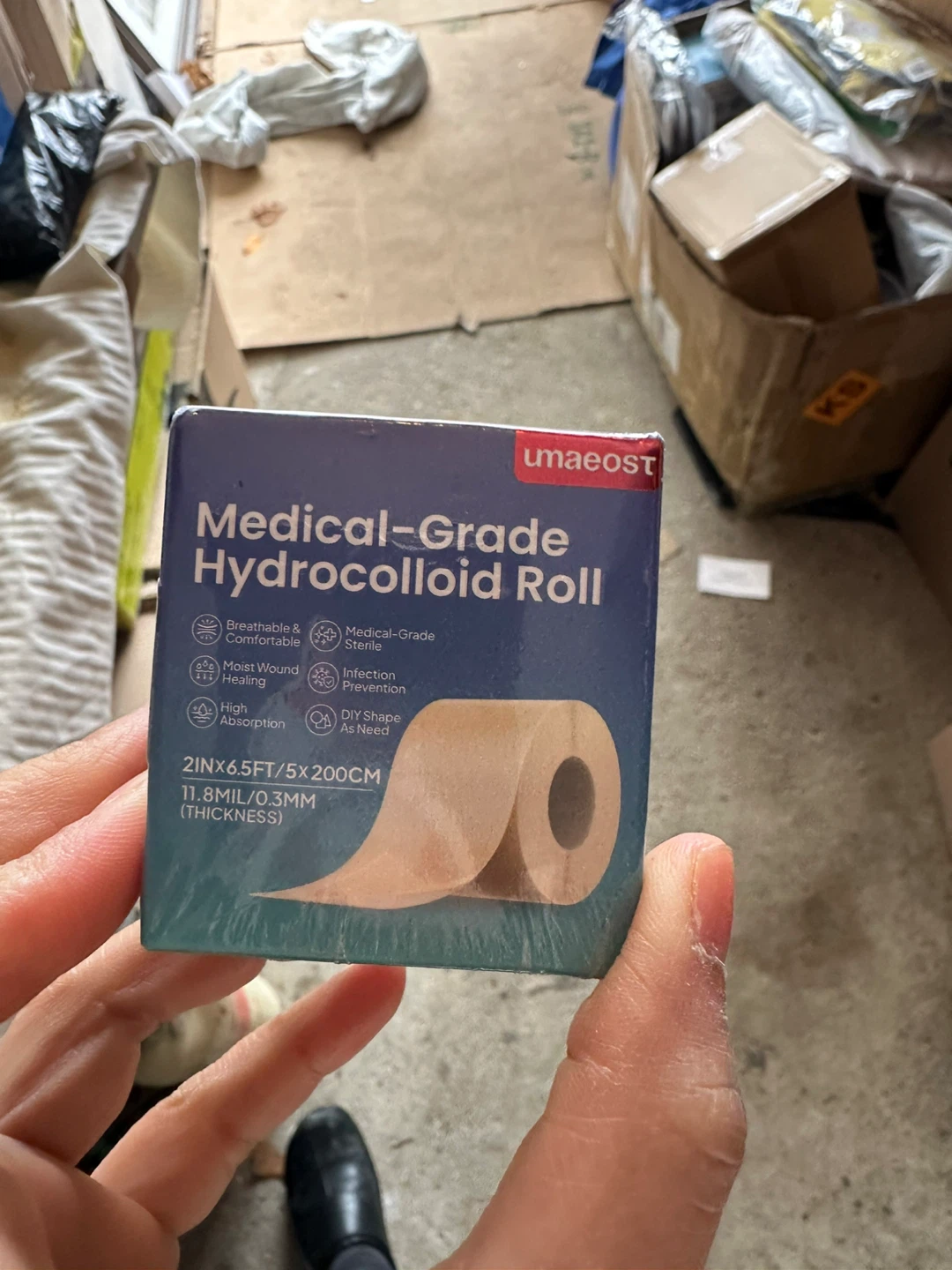 Medical-Grade Hydrocolloid Roll - UmaEOST