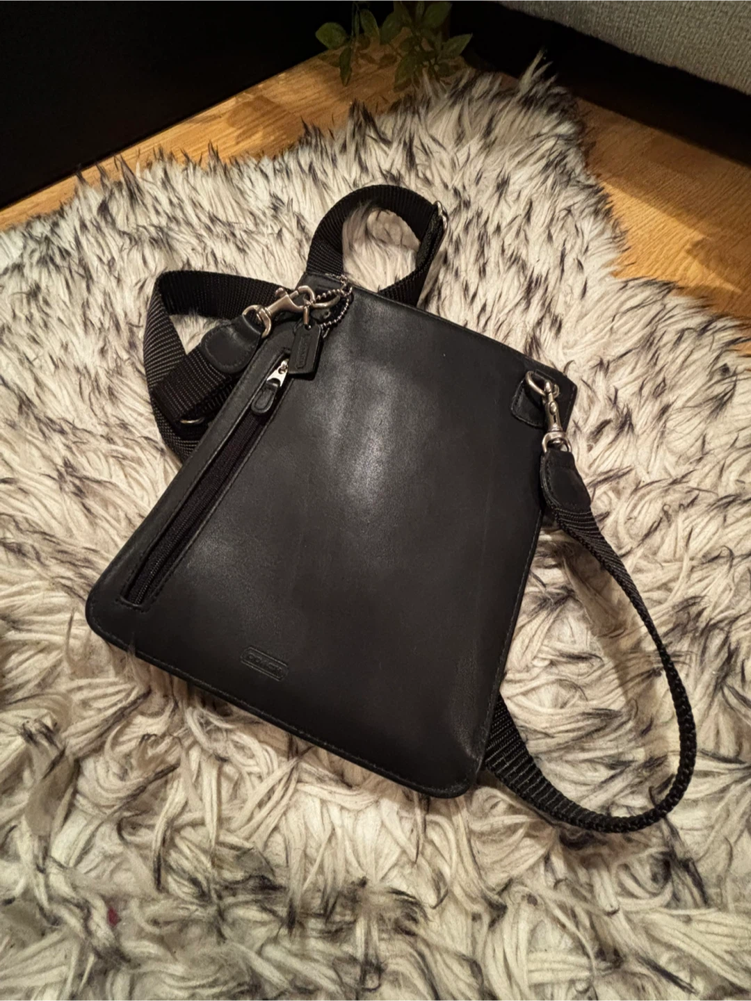 Coach Black Leather Crossbody Bag - photo 2