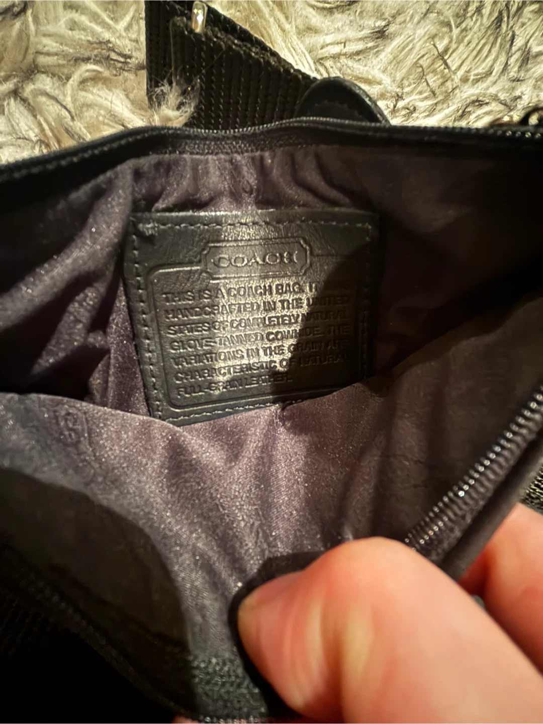 Coach Black Leather Crossbody Bag - photo 4