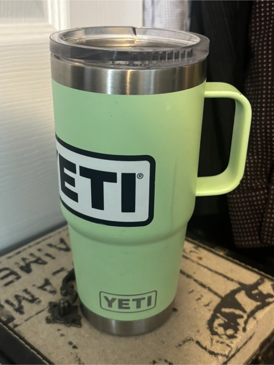 Yeti Rambler Tumbler Mug - Light Green