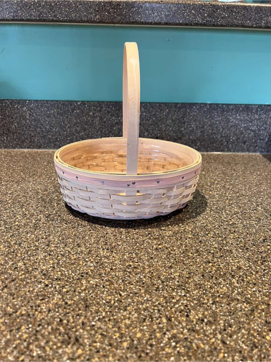 Longaberger 2002 Small Easter Basket with liner 🥕