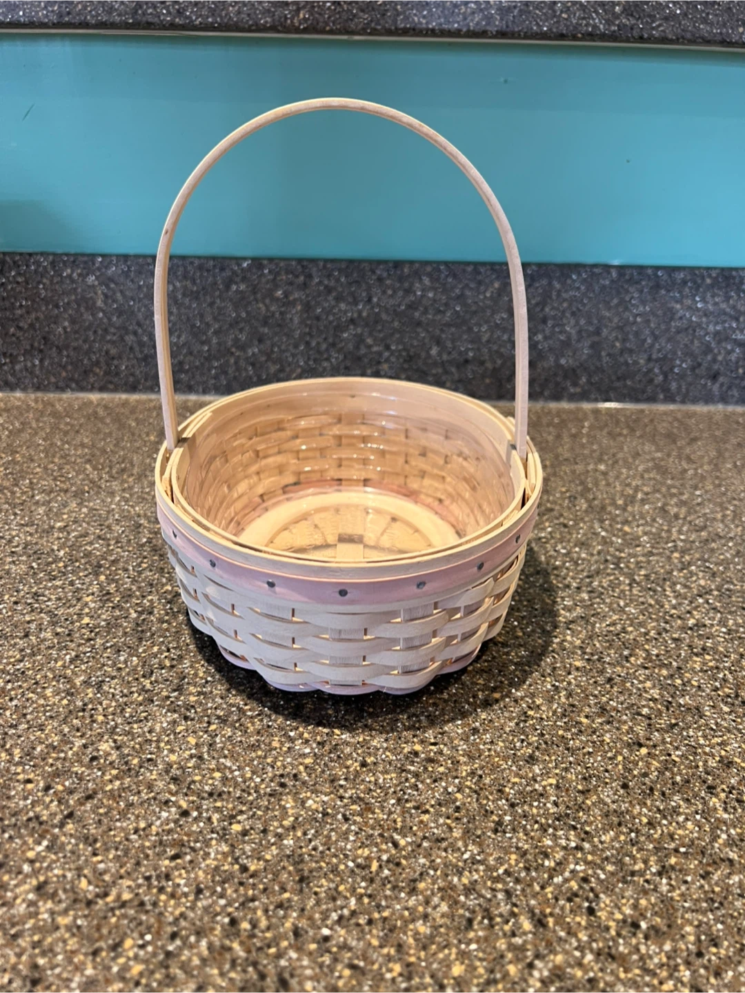Longaberger 2002 Small Easter Basket with liner 🥕 - photo 2