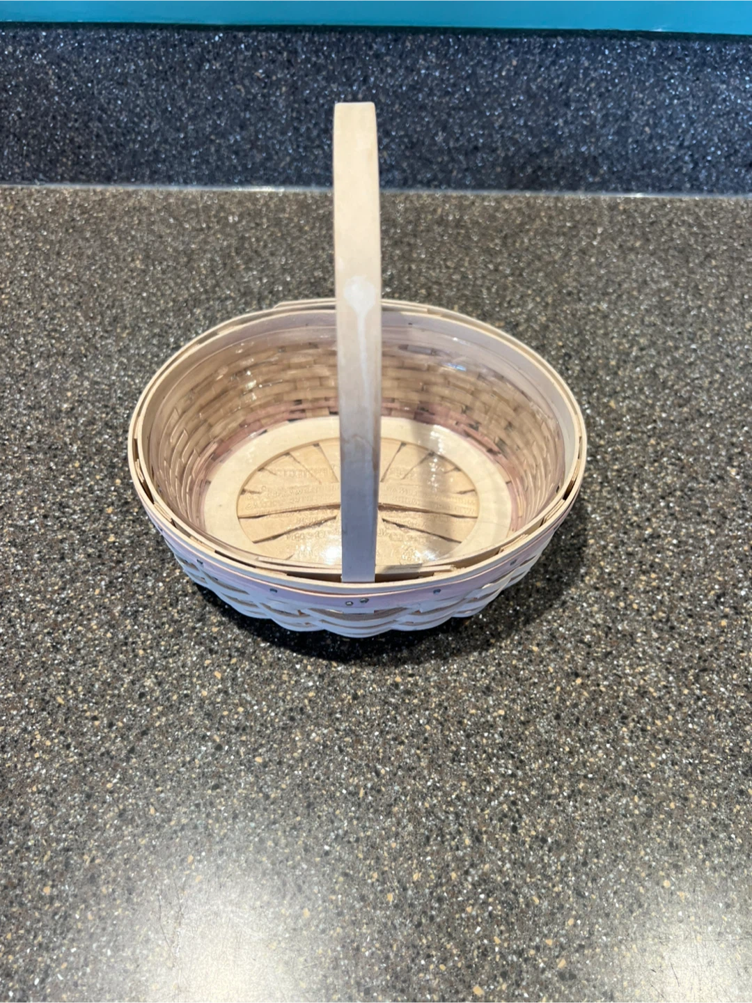 Longaberger 2002 Small Easter Basket with liner 🥕 - photo 5