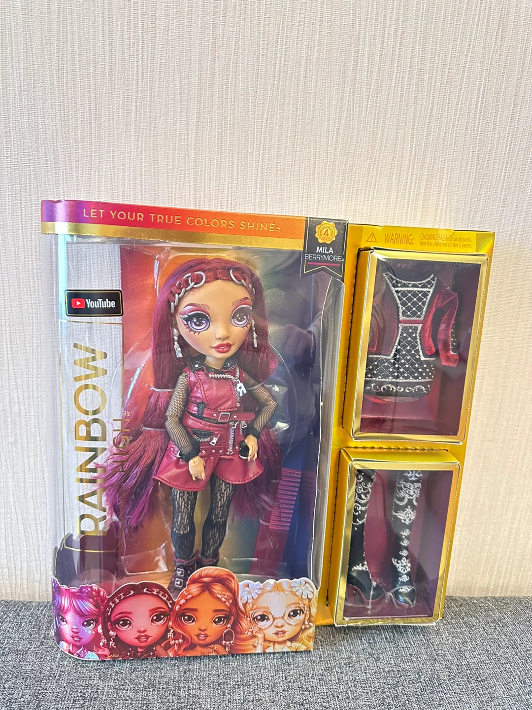 BNIB Collectible Rainbow High Mila Berrymore Doll