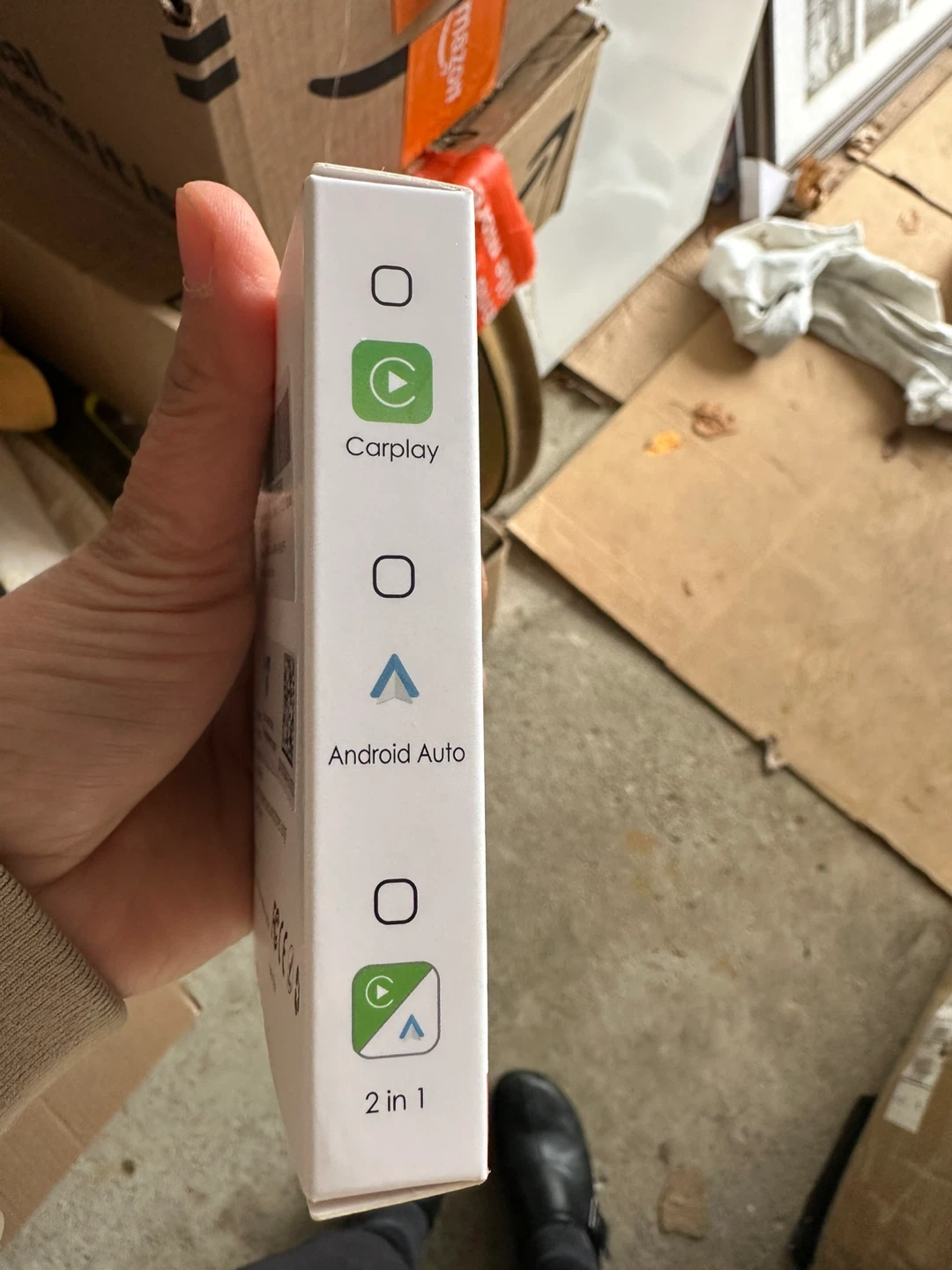 Wireless CarPlay & Android Auto Adapter Silver - photo 3