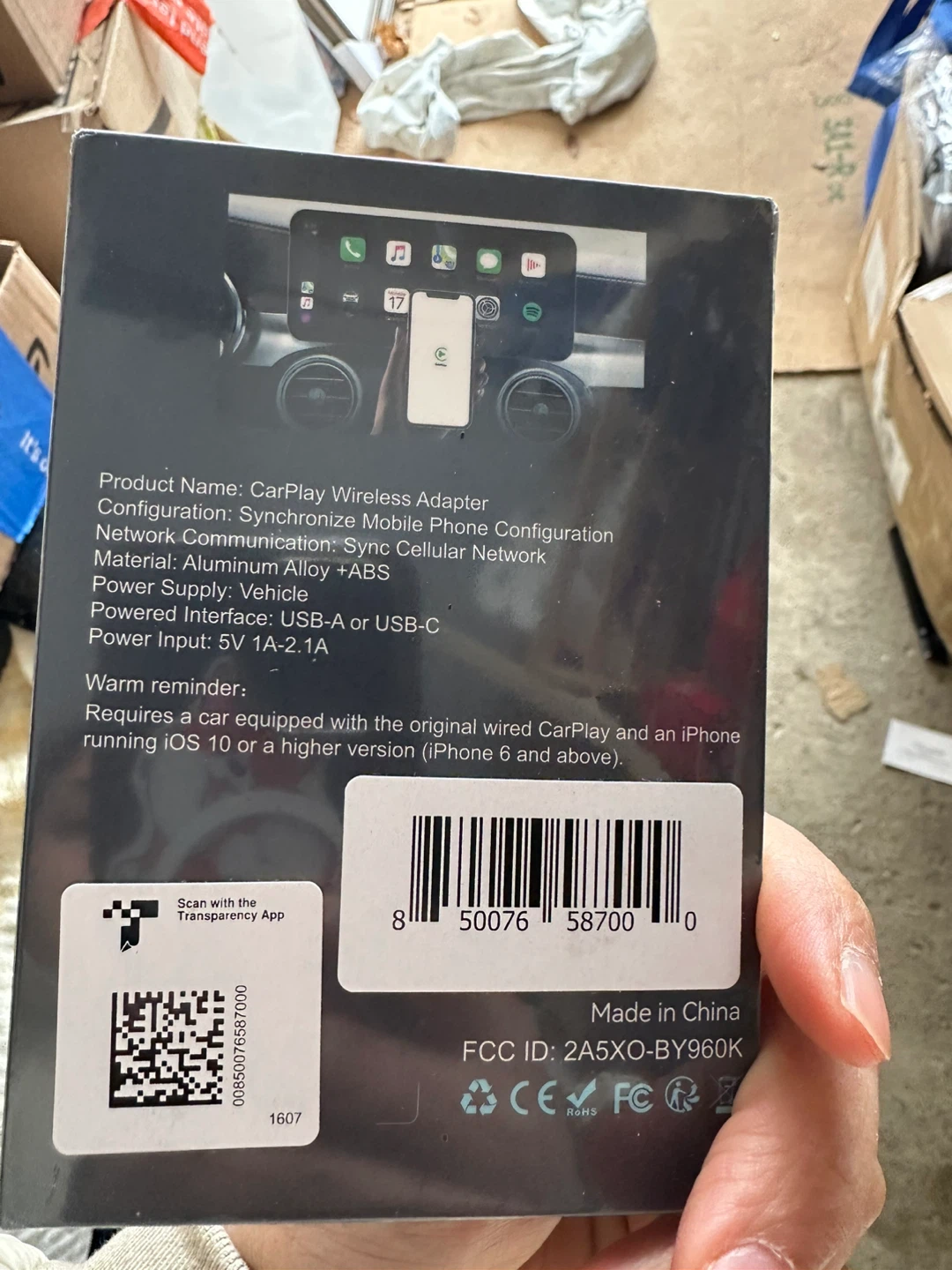 Wireless CarPlay Adapter - photo 2