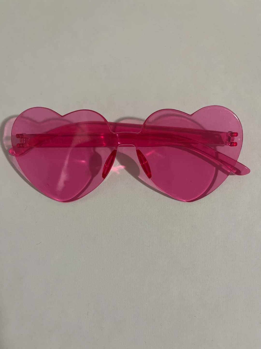 Pink Heart Sunglasses