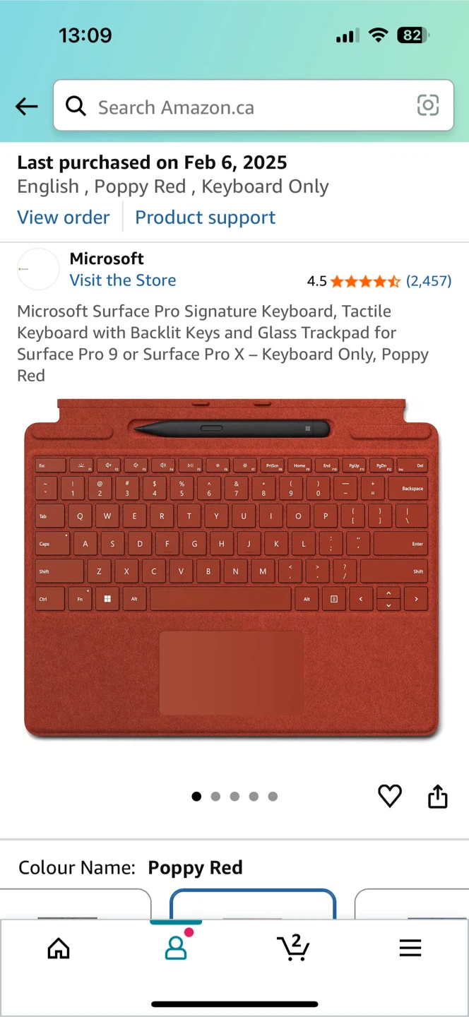 Microsoft Surface Pro Signature Keyboard +Slim pen - photo 2