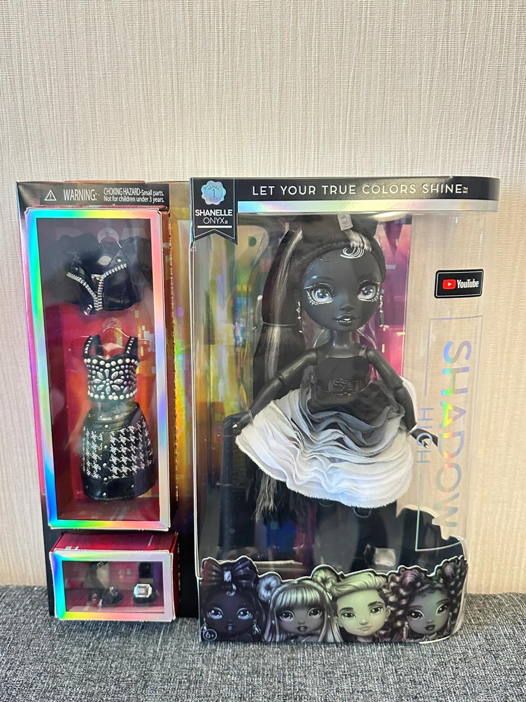 BNIB Collector Rainbow High Shadow High Shanelle Onyx Doll