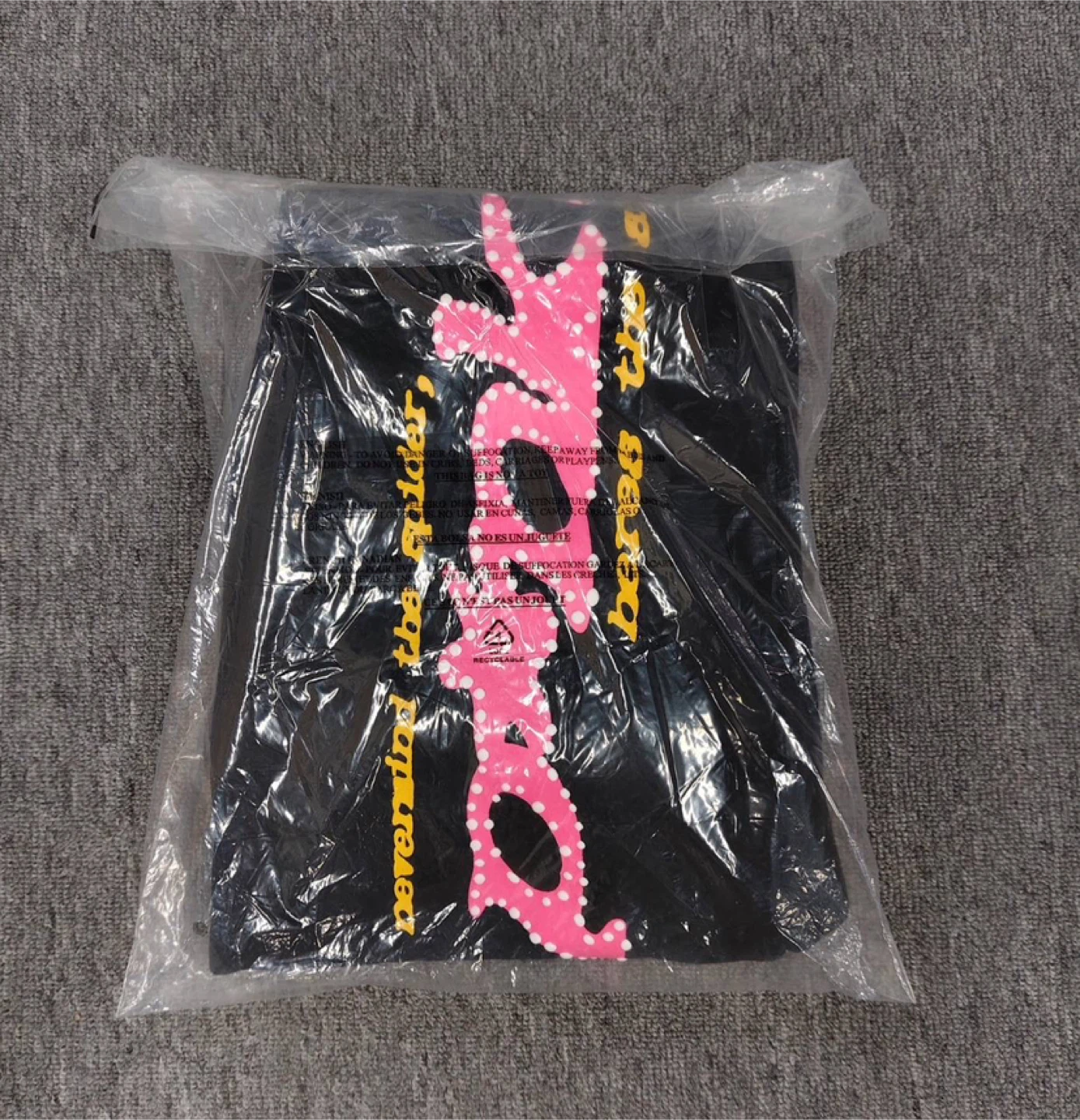 Sp5der P*NK Black OG Sweatpants - All Sizes - photo 5