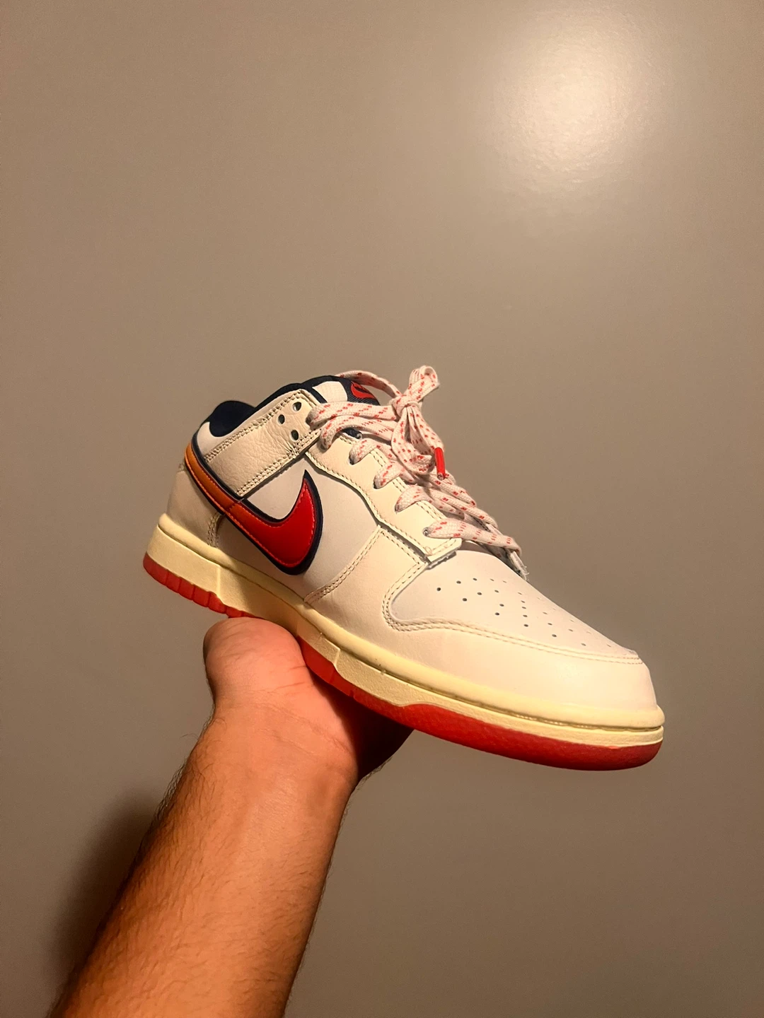 Nike Dunk Low Retro SE Sail Orange Size 9 - photo 2