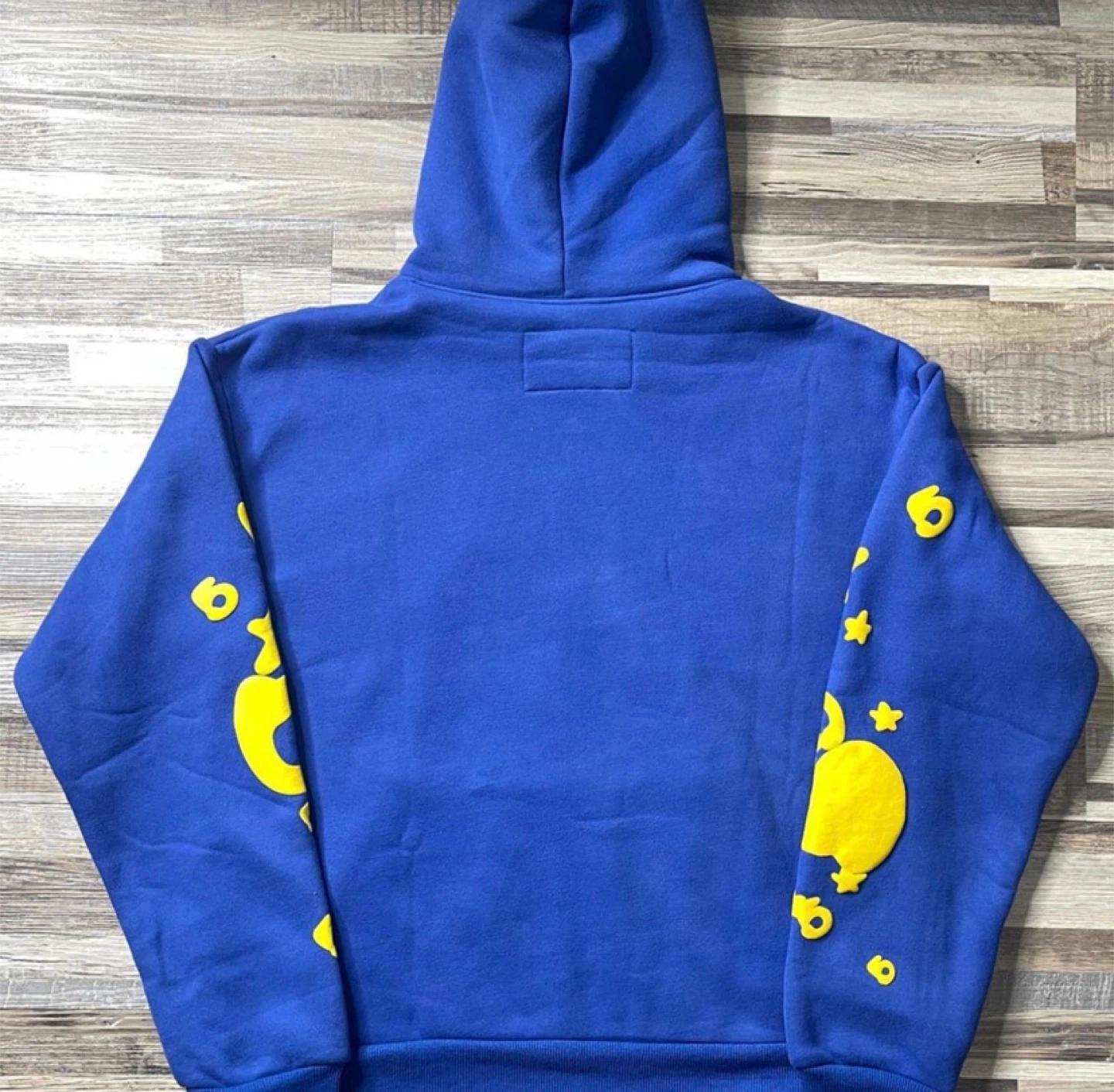 Sp5der Blue/Yellow Beluga Hoodie - All Sizes - photo 4