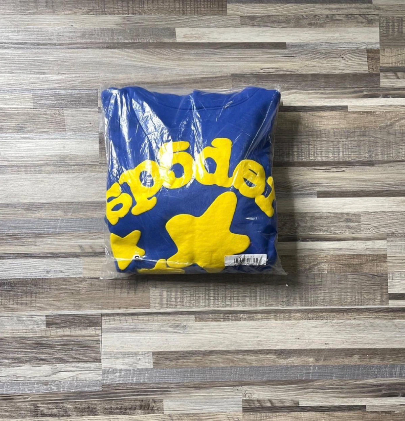Sp5der Blue/Yellow Beluga Hoodie - All Sizes - photo 2