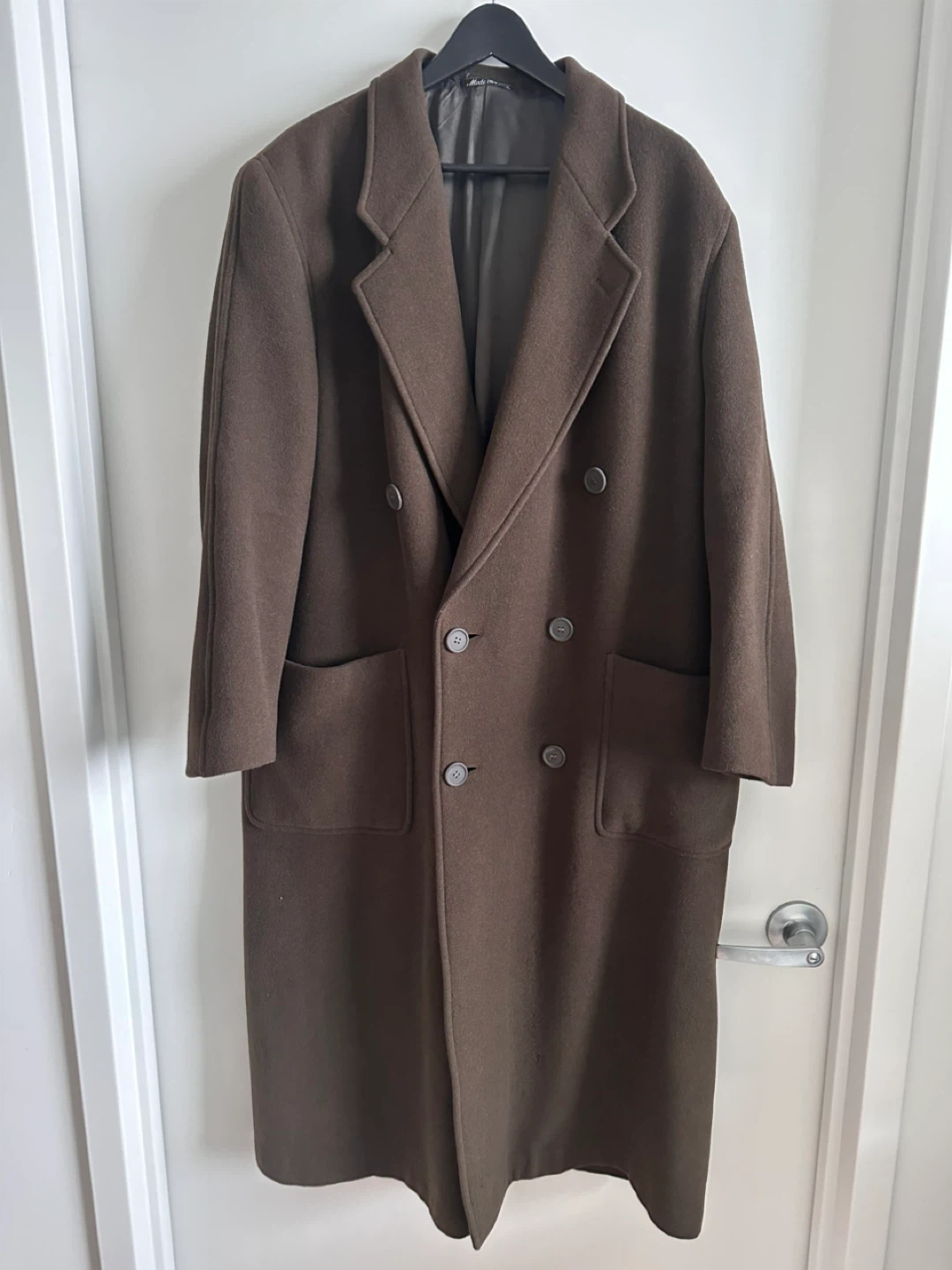 Giorgio Armani Le Collezioni Wool Overcoat