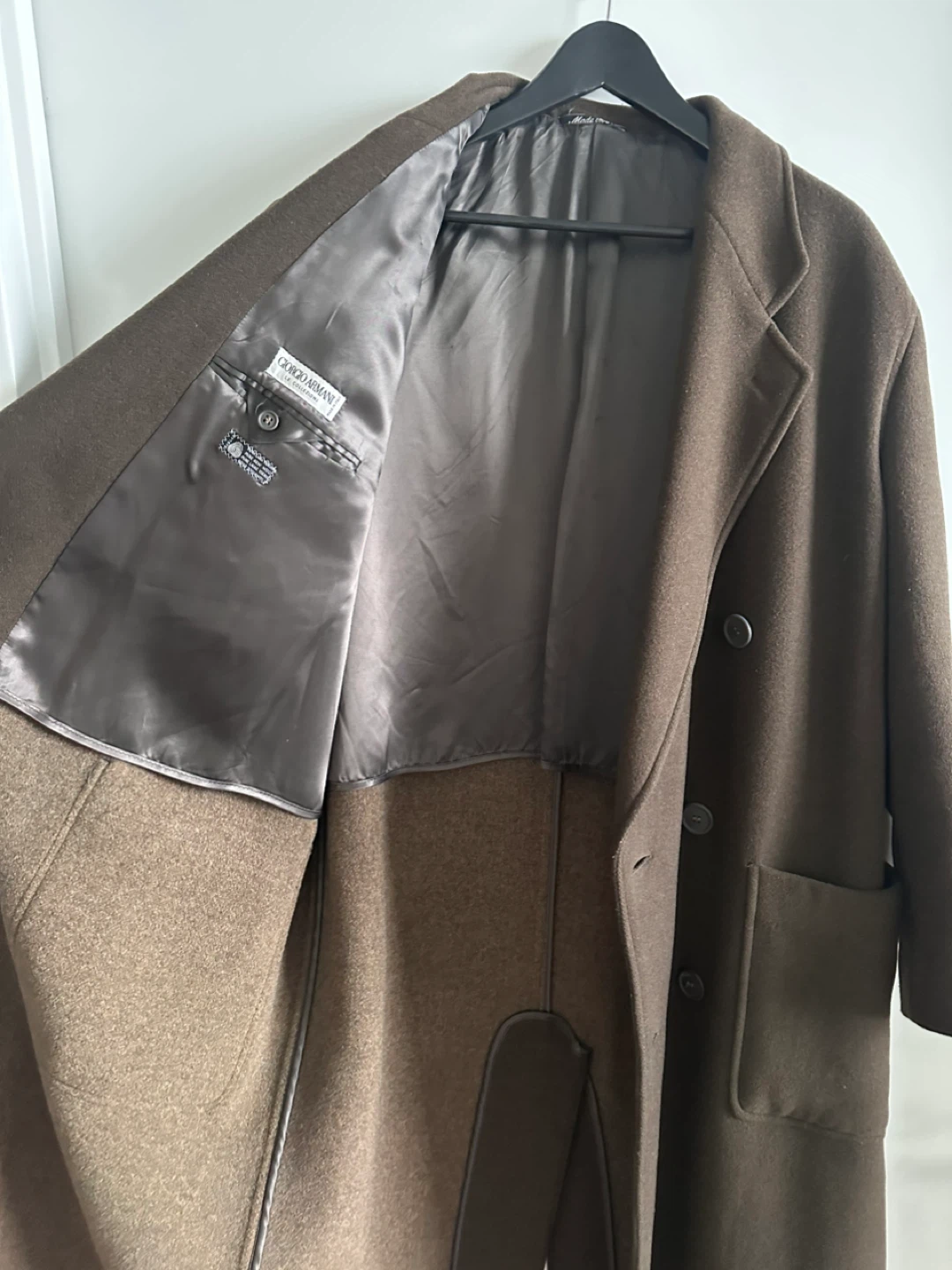 Giorgio Armani Le Collezioni Wool Overcoat - photo 4
