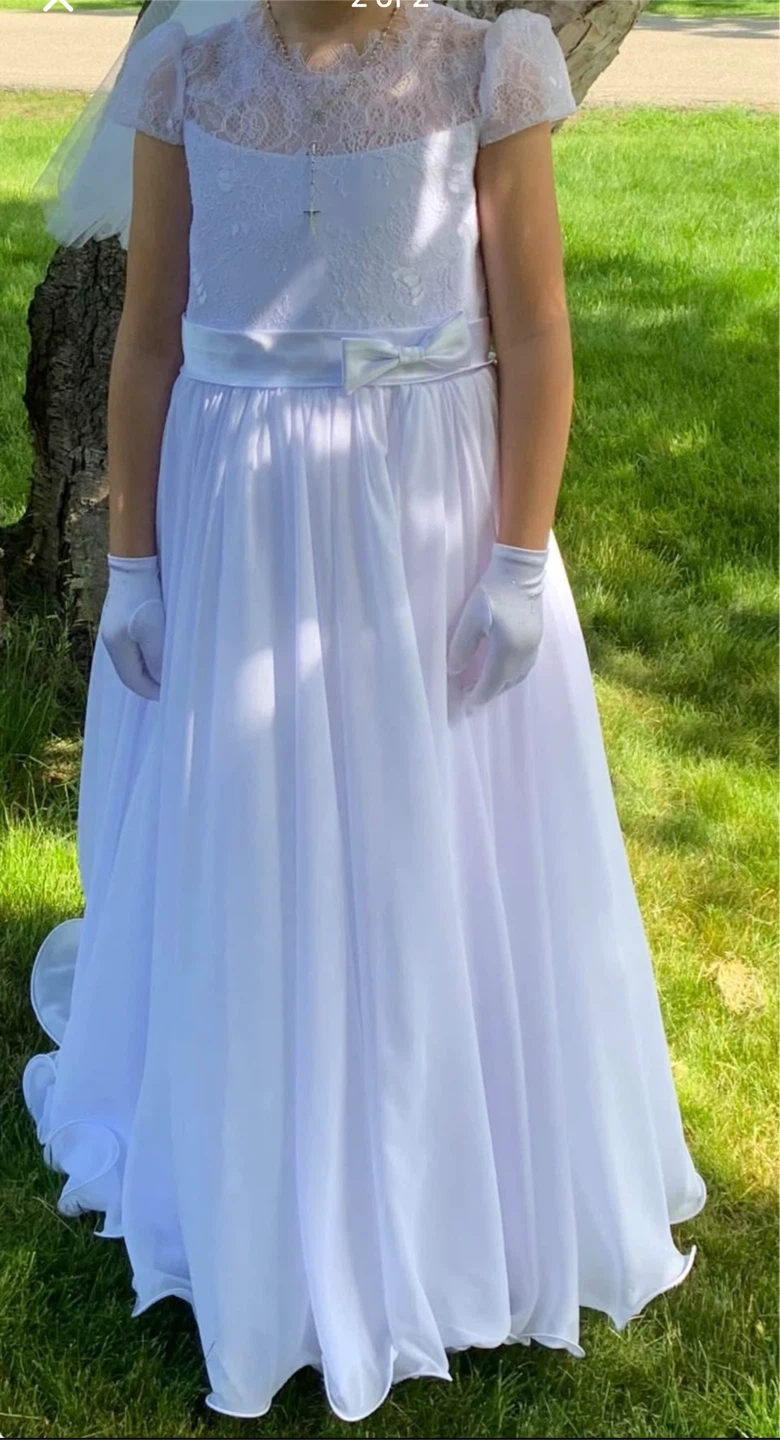 White Communion Dress - photo 2