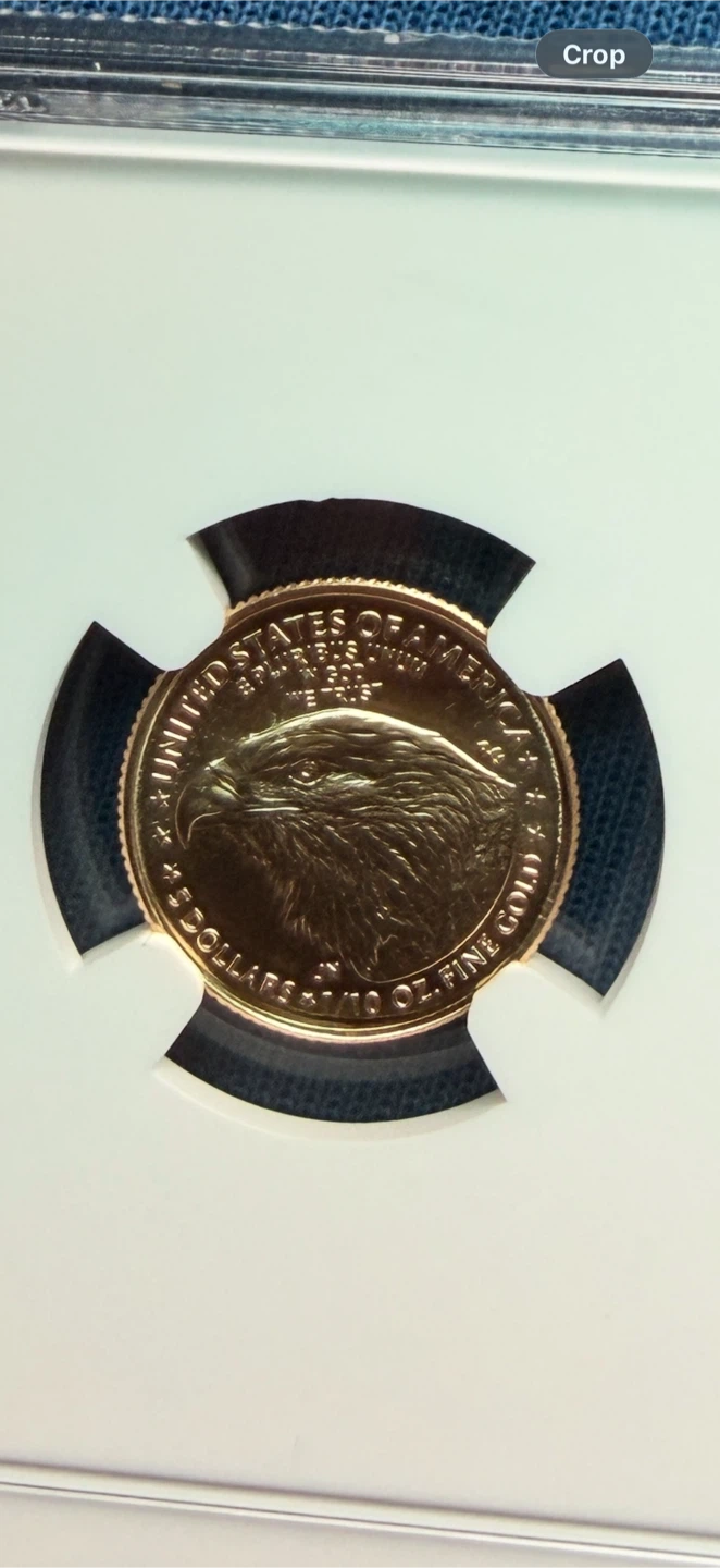 2025 American Gold Eagle Coin - 1/10 oz Fine Gold
