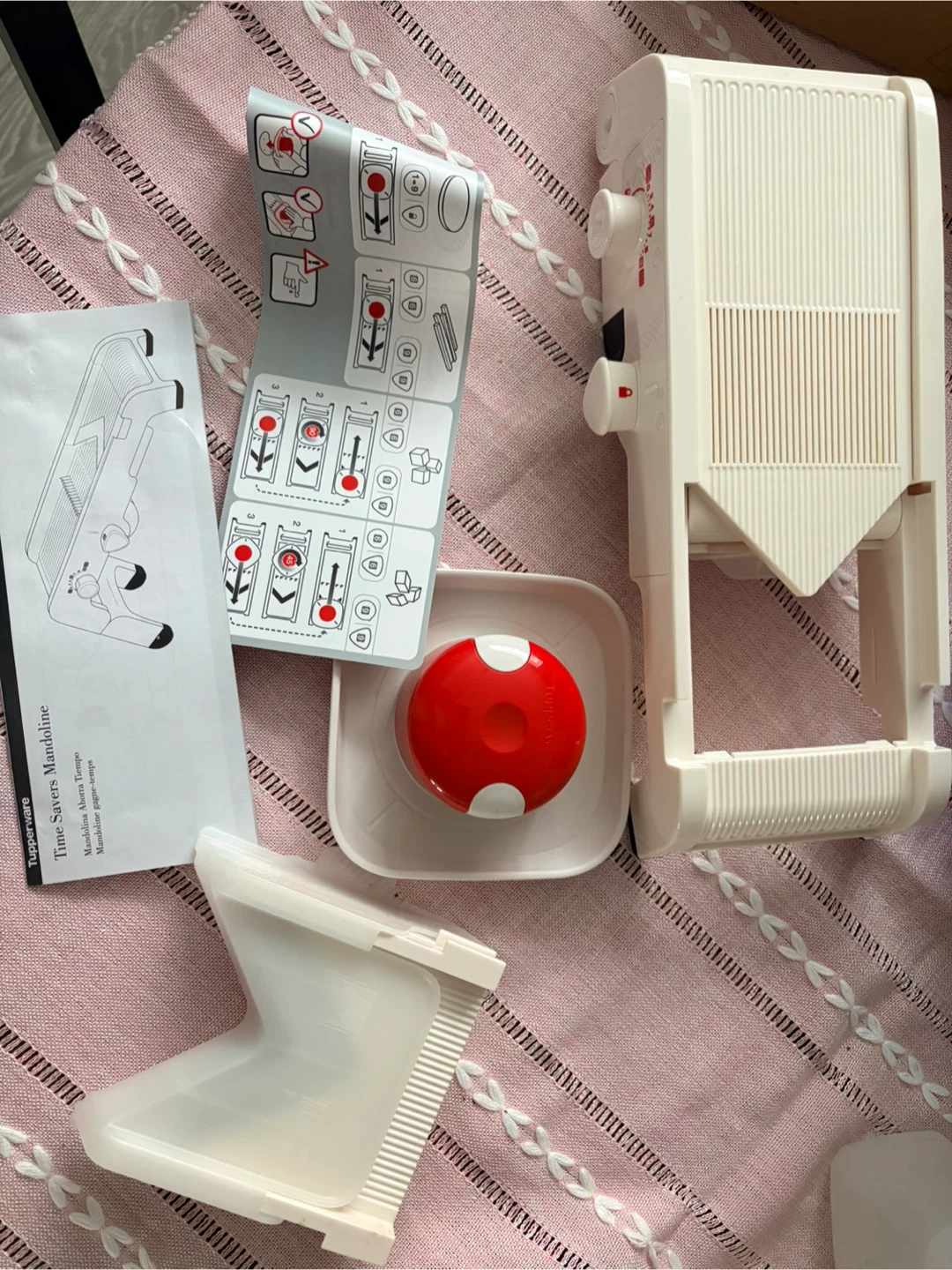 🥕Tupperware Time Savers Mandoline Slicer Set - photo 2