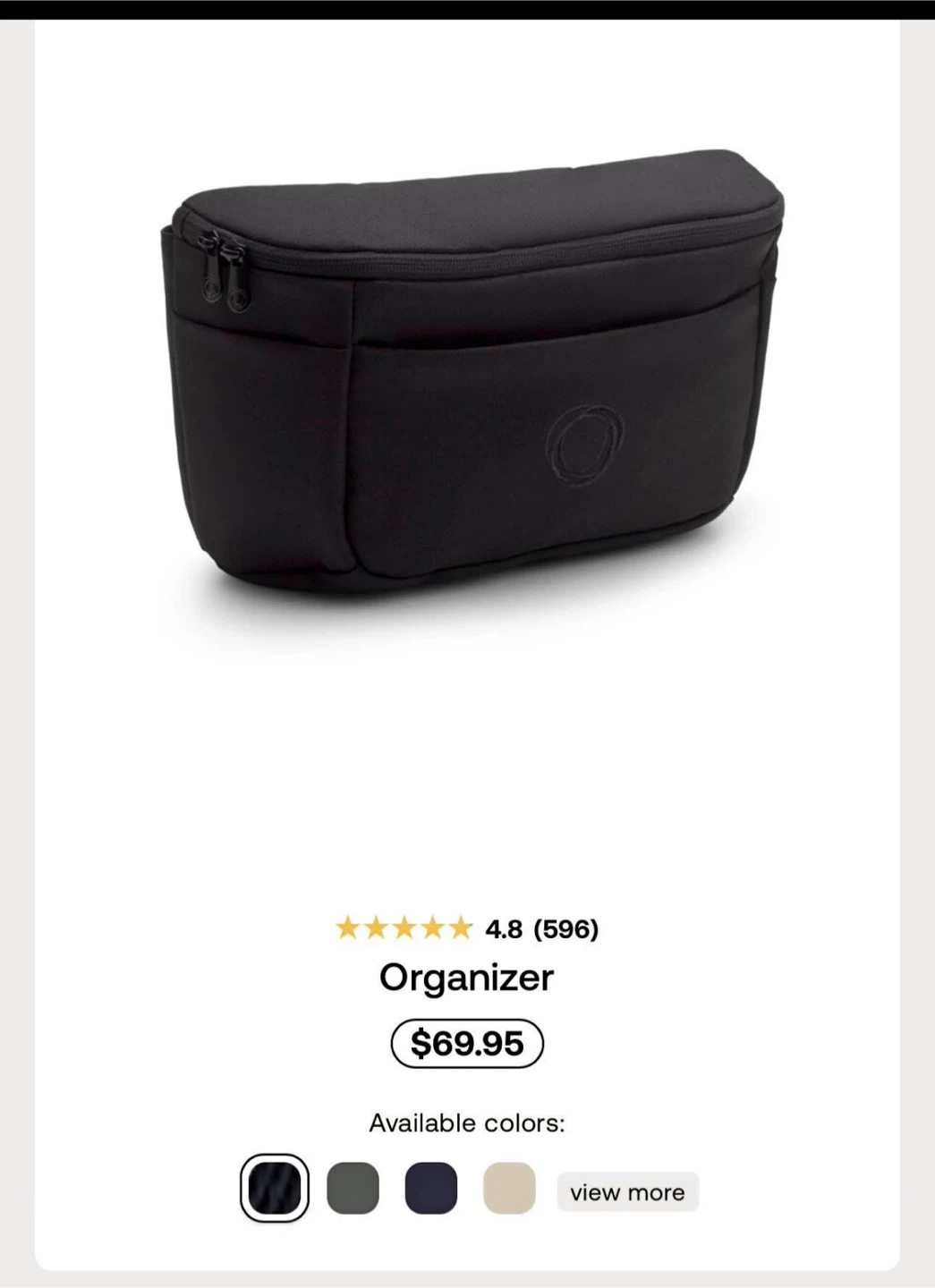 Bugaboo Organizer - Black