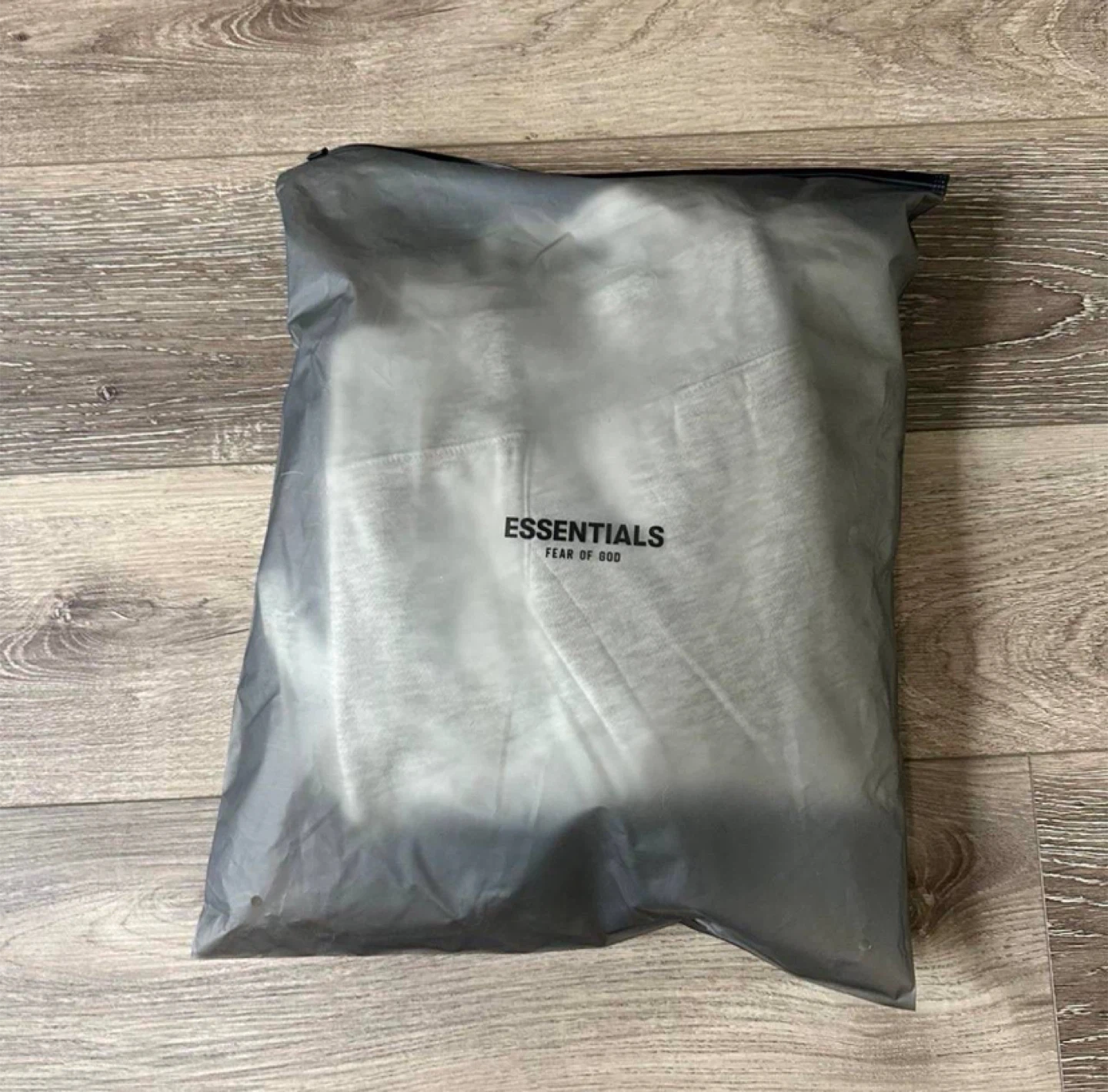 Essentials Fear Of God Light Oatmeal Hoodie - All Sizes - photo 3