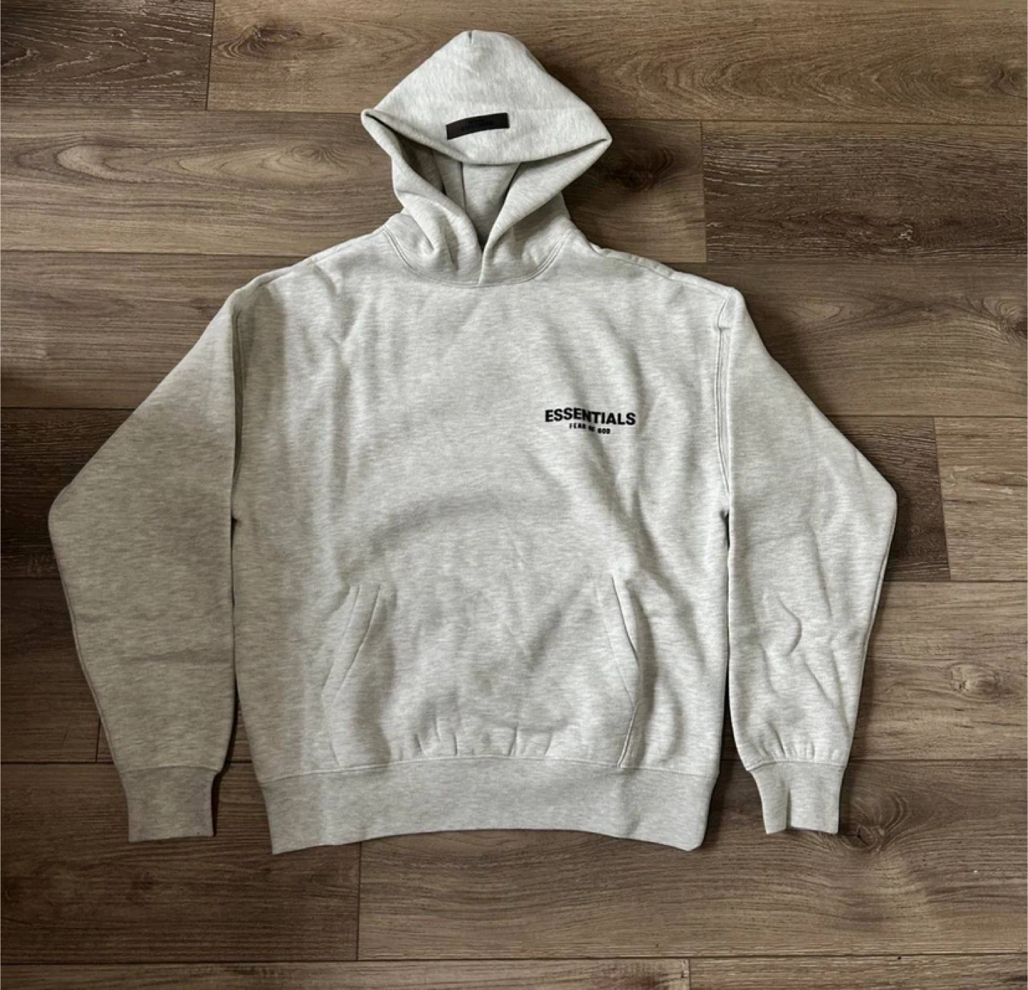 Essentials Fear Of God Light Oatmeal Hoodie - All Sizes