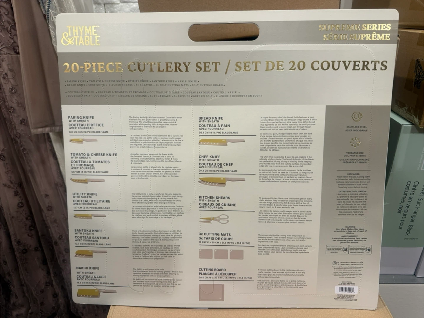 Thyme & Table Supreme Series 20-Piece Cutlery Set - photo 2