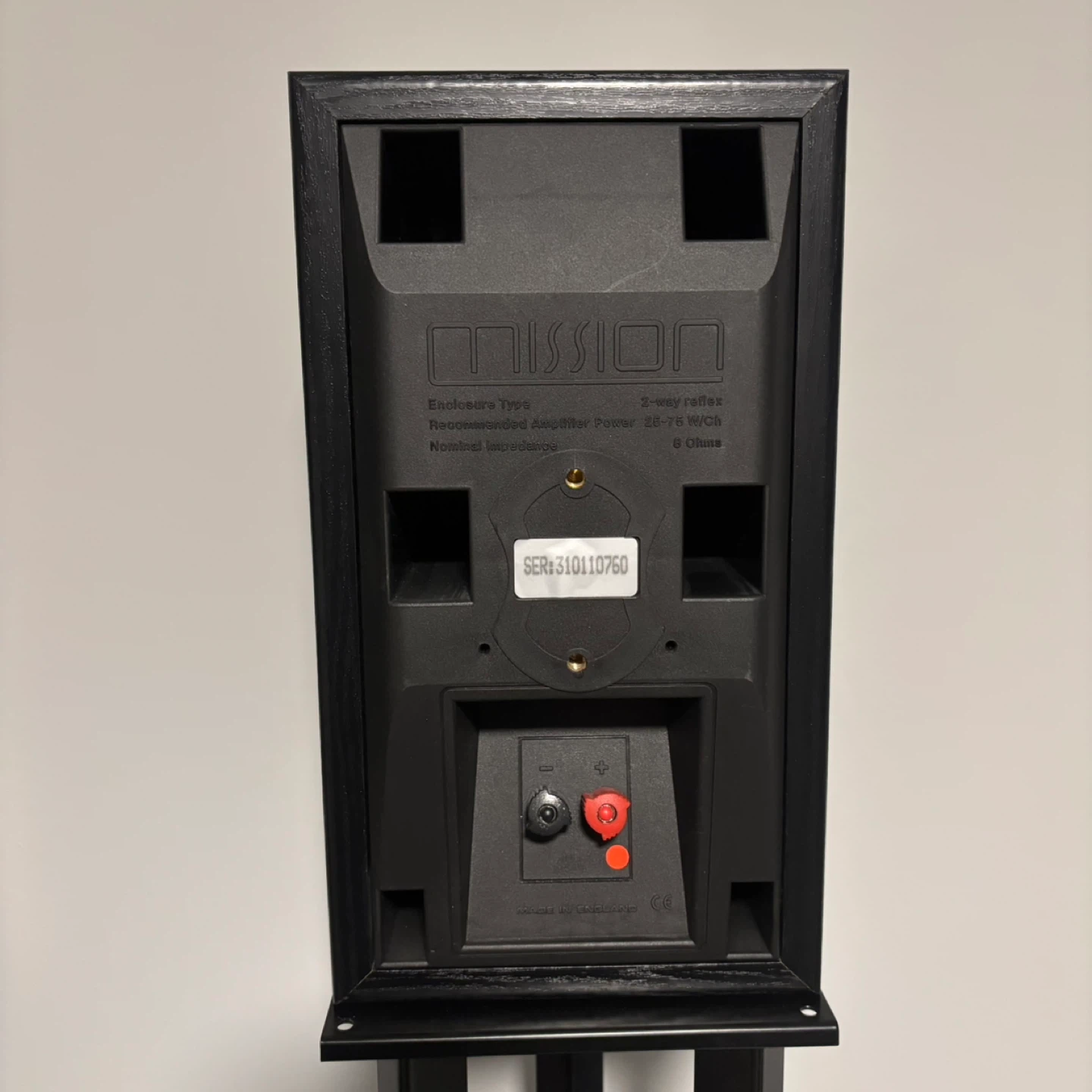 Mission 70C 2-Way Reflex Speakers with Stands and Subwoofer - photo 4