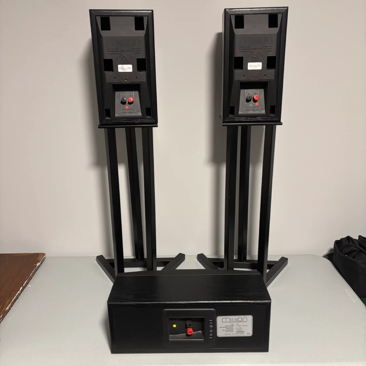 Mission 70C 2-Way Reflex Speakers with Stands and Subwoofer - photo 2