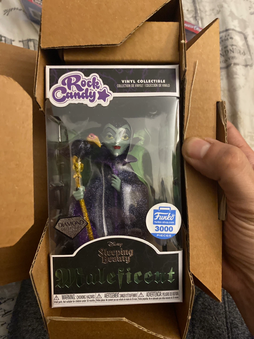 Funko Rock Candy Maleficent Vinyl Collectible - photo 2