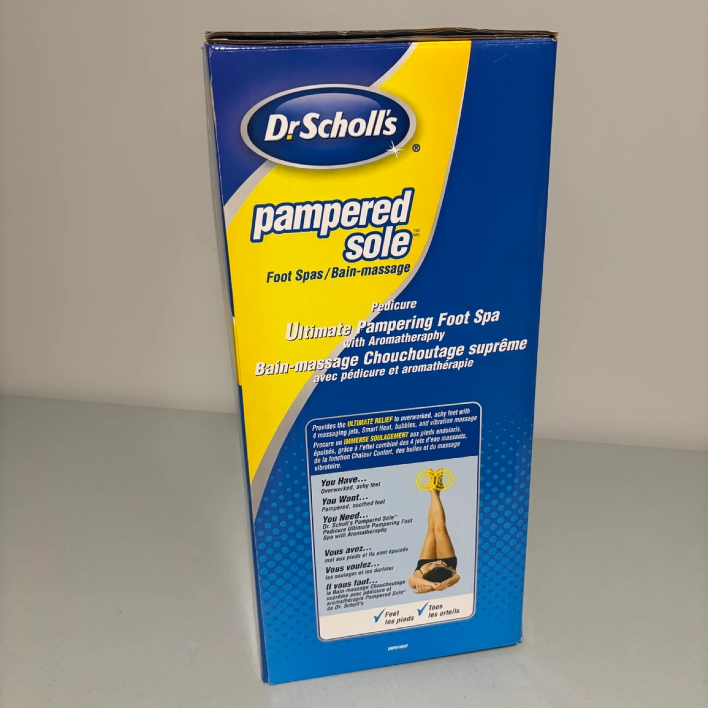 Dr. Scholl's Pampered Sole Ultimate Pedicure Foot Spa - photo 2