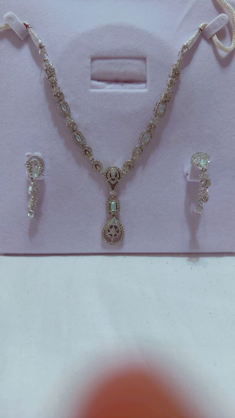 AD Necklace and Earring Set - photo 2