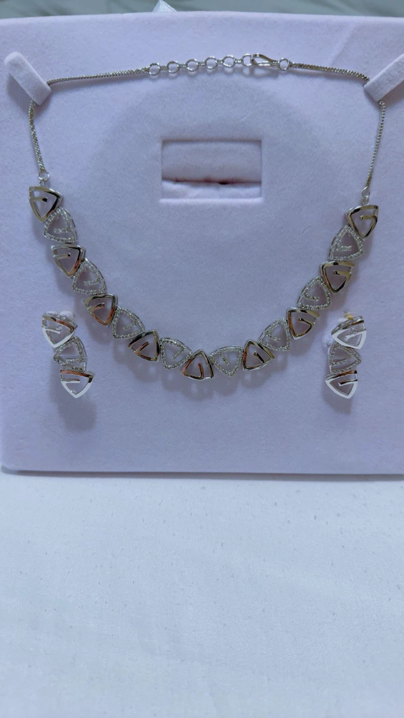 AD Necklace and Earring Set - photo 4