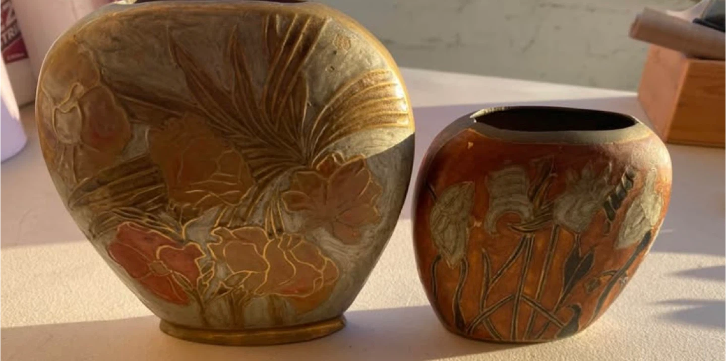 VTG Indian brass vases - photo 5