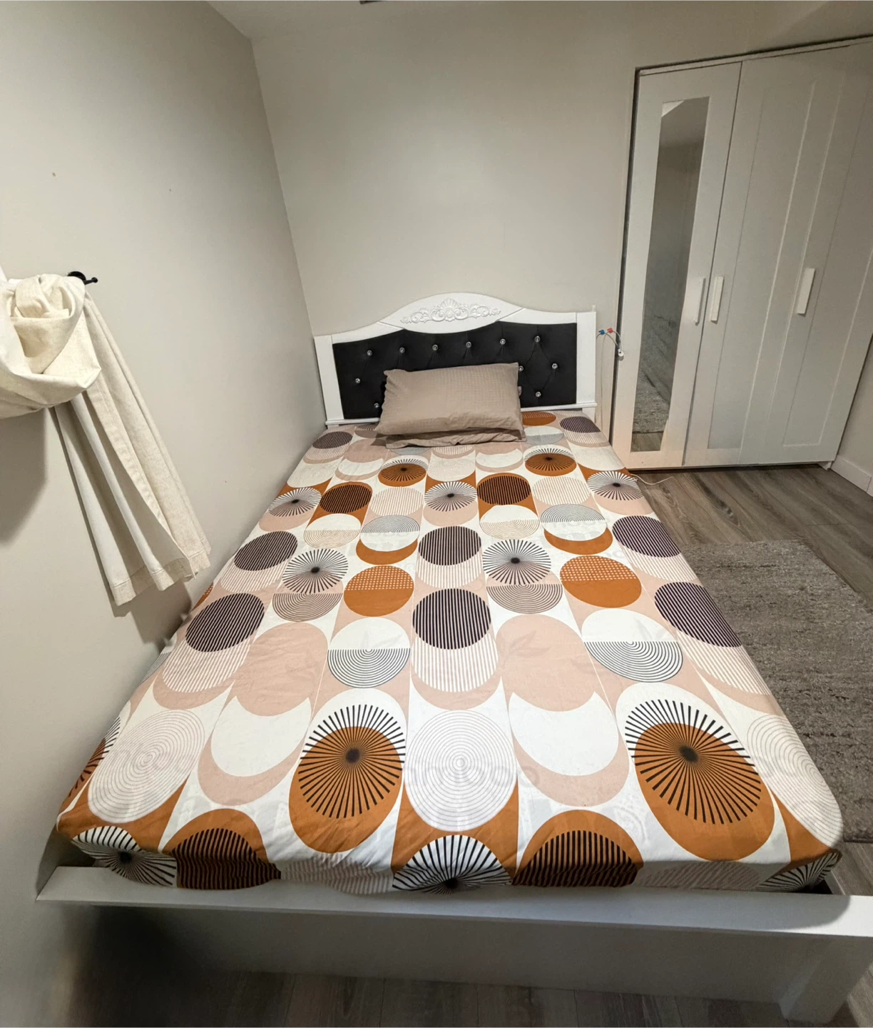 Full-Size Bed Frame & Mattress