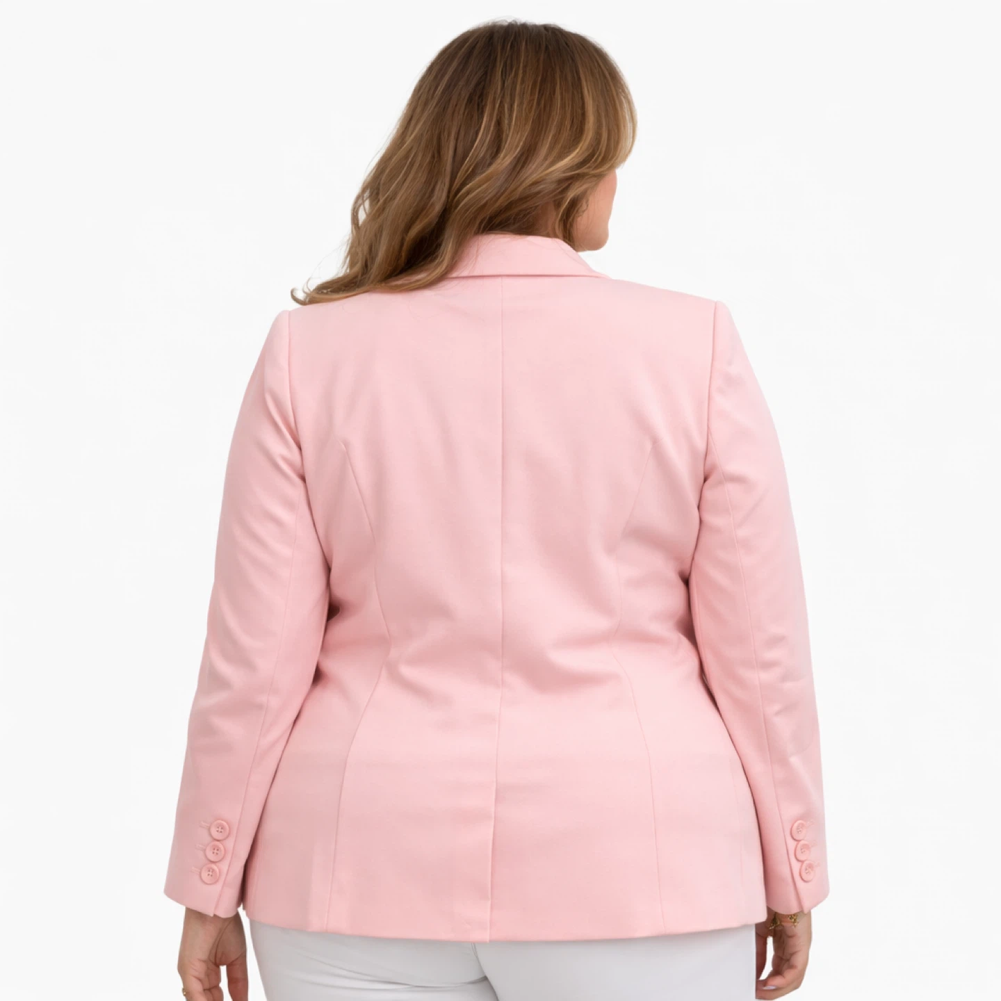 Michel Studio Women’s Pink Blazer Jacket Size US 1X , New - photo 2