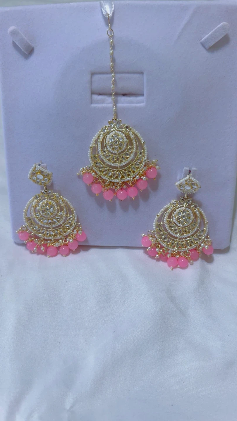 Earing tikka set - photo 2