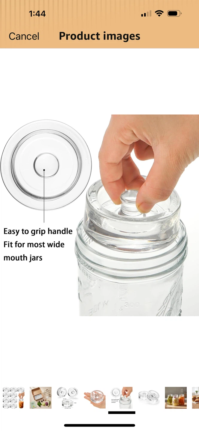 TOPZEA 9 Pack Fermentation Glass Weights with Handles - photo 3