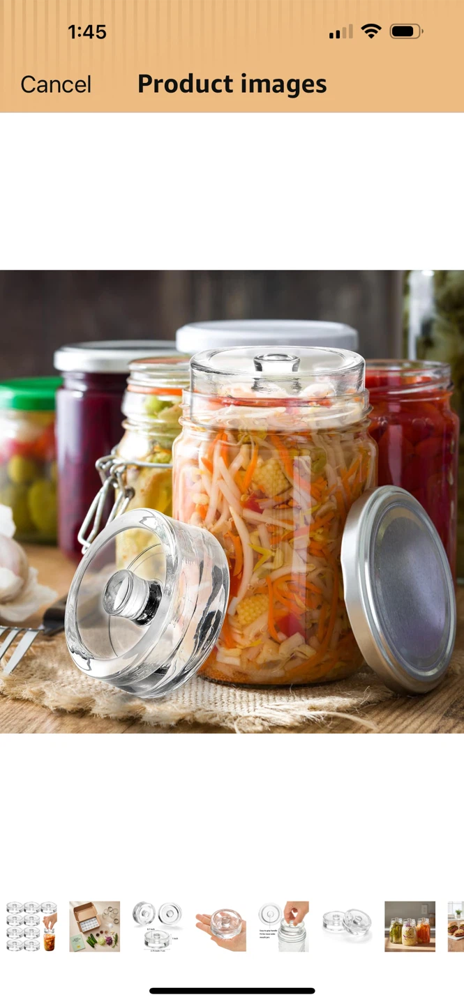 TOPZEA 9 Pack Fermentation Glass Weights with Handles - photo 4